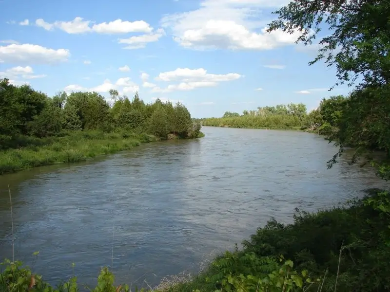 Middle Loup River at Nebraska