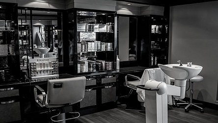 beauty salons